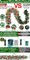 Remote Control 9 Ft Prelit Christmas Garland with Lights 8 Modes Timer 300 Branch Cedar Snowy Bristle 198 Berry 18 Pinecone Battery Operated Christmas Decorations Indoor Outdoor Holiday Mantle Stairs